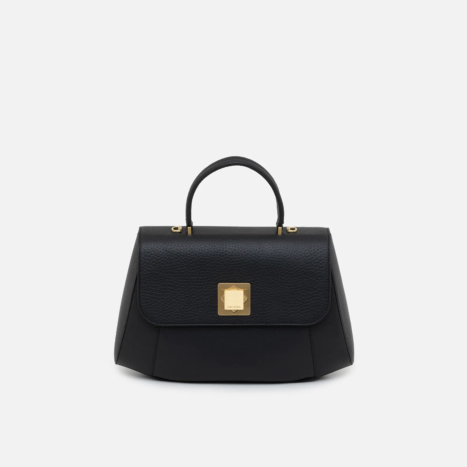 Deze Bernadette Large Satchel Black 5027-blu tas heeft een ruim hoofdcompartiment met ritssluiting en diverse binnenvakken. De tas is gemaakt van hoogwaardig kunstleer en heeft een verstelbare schouderband. Draag deze stijlvolle tas over je schouder of in de hand voor een chique uitstraling. Perfect voor dagelijks gebruik of een avondje uit. Combineer het met elke outfit voor een moeiteloos elegante look.

Bernadette Large Satchel
The Arcadia Bernadette is a satchel with geometric and sharp lines. It’s elegant and classy thanks to the macro front turn lock. It comes with a shoulder strap for an extra comfort.
• Height: 9.75 inches / 25 cm
• Lenght: 14.25 inches / 36 cm
• Dept: 4.75 inches / 12 cm