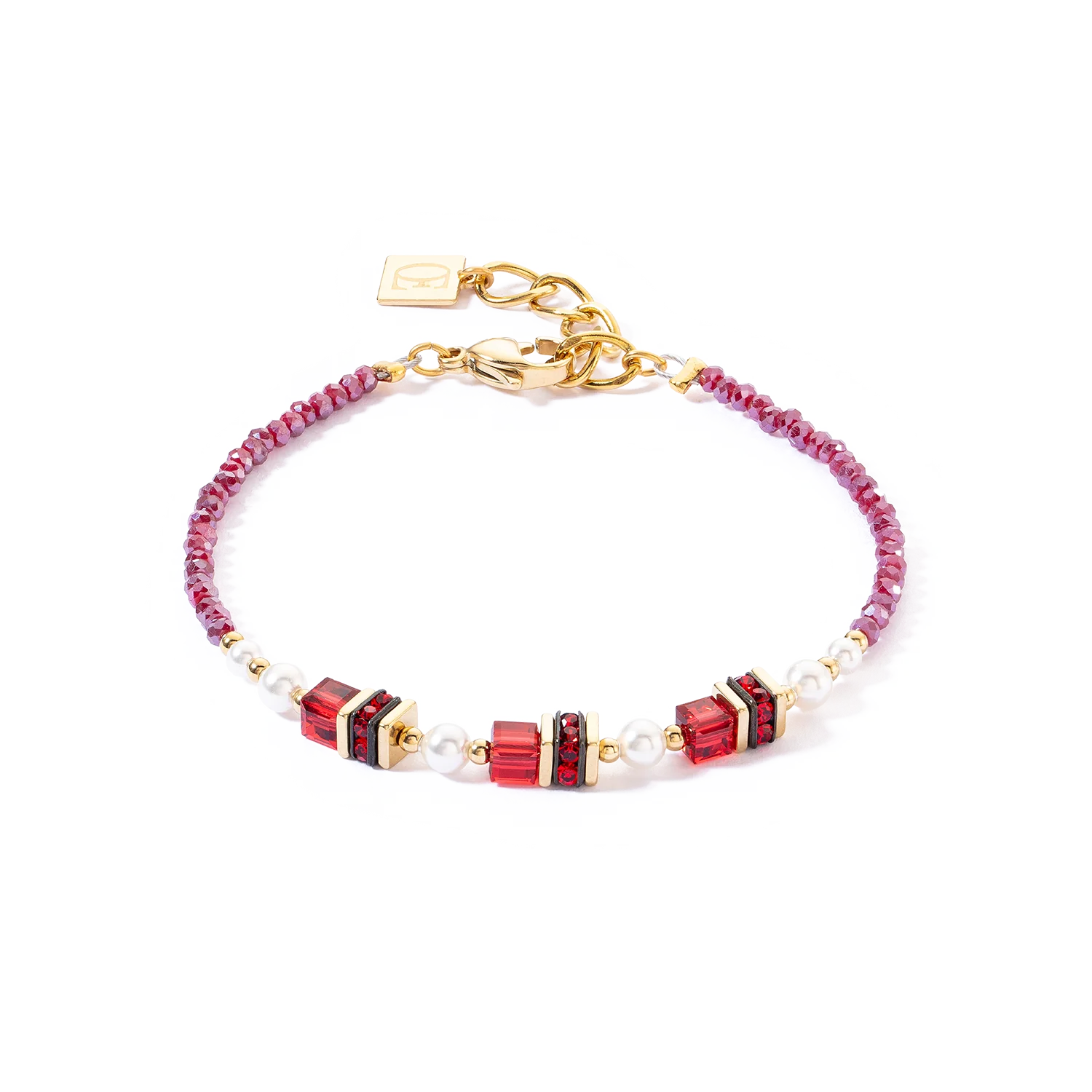 Coeur de Lion armband rood
