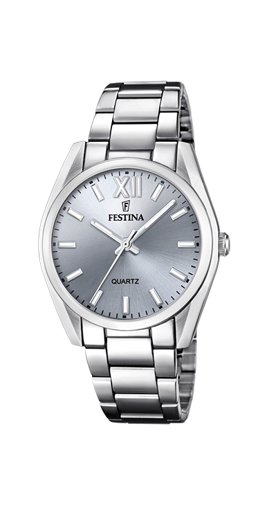Festina dames horloge F20622/J met een 316l roestvrij staal kast en een mineraal glas met een 316l roestvrij staal band/armband.

Festina horloges zijn de perfecte mix van elegantie en functionaliteit.Festina biedt een herkenbaar design, constante technologische evoluties en en een perfecte prijs/kwaliteit garantie.