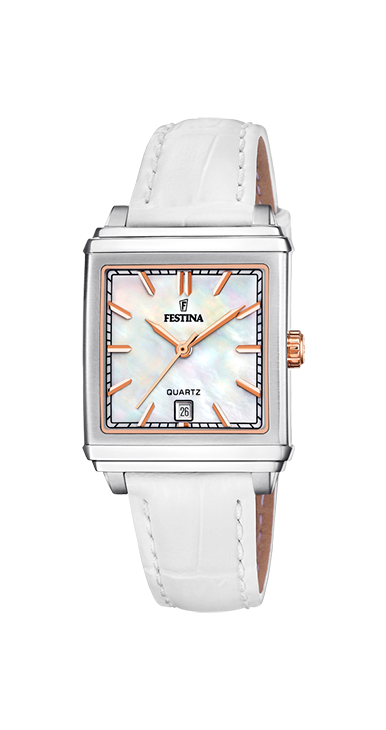 Festina dames horloge F20682/1 met een 316l roestvrij staal kast en een mineraal glas met een leer band/armband.

Festina horloges zijn de perfecte mix van elegantie en functionaliteit.Festina biedt een herkenbaar design, constante technologische evoluties en en een perfecte prijs/kwaliteit garantie.