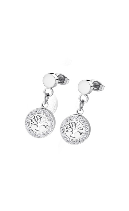 Deze prachtige Lotus Style oorbellen zijn voorzien van een uniek wensboom design dat symbool staat voor geluk en voorspoed. Ze zijn gemaakt van hoogwaardig roestvrij staal en zijn nikkelvrij, waardoor ze geschikt zijn voor gevoelige oren. Het beste is om deze oorbellen te dragen bij speciale gelegenheden om een vleugje elegantie en stijl toe te voegen aan je outfit. Maak je look compleet met deze schitterende oorbellen van Lotus Style!