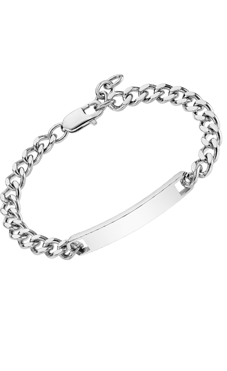 Dit prachtige Lotus Style armband is gemaakt van roestvrij staal en heeft een plaatje als schitterende eyecatcher. De armband is verstelbaar en past daardoor om bijna elke pols. Draag hem alleen voor een minimalistische look of combineer hem met andere armbanden voor een trendy gelaagde stijl. Voeg deze armband toe aan je collectie voor een vleugje moderne elegantie.