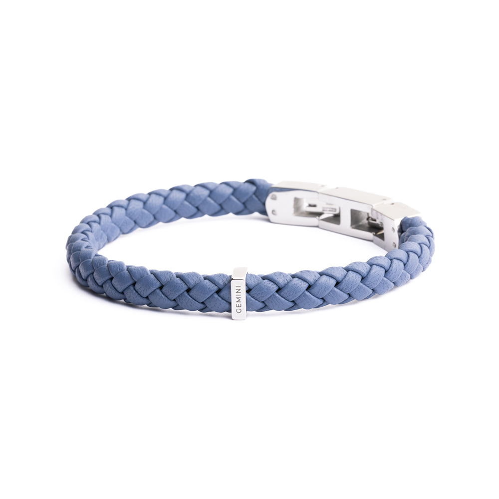 Una Light Blue armband van het merk Gemini.
De lengte is 18-19 cm (XS-S).