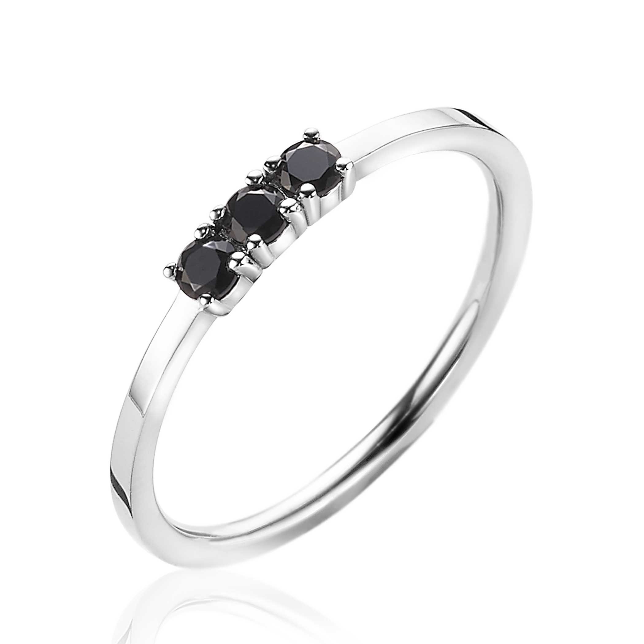 Dit sieraad is van het merk Zinzi. Het sieraad is gemaakt van Zilver.
aanschuifring zilver zwarte zirconia's maat 58