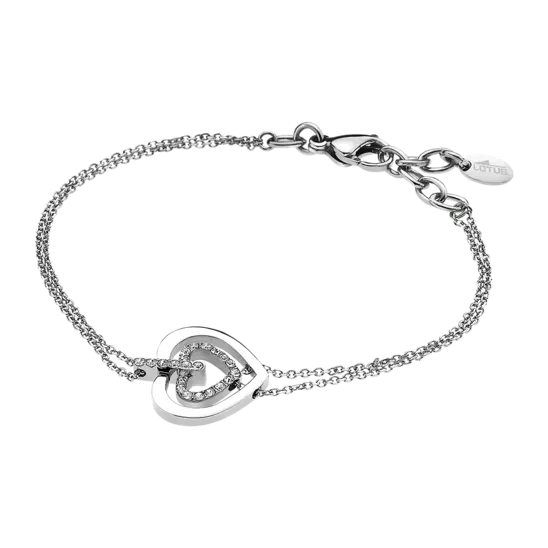 Deze prachtige Lotus Style Dames 316L Roestvrij Staal Hart Armband is een echte eyecatcher. De armband heeft een minimalistisch design met een hartvormige hanger. Het hoogwaardige roestvrijstalen materiaal zorgt voor duurzaamheid en glans. Draag deze armband alleen als statementstuk of combineer hem met andere armbanden voor een trendy layered look. Perfect voor elke gelegenheid!