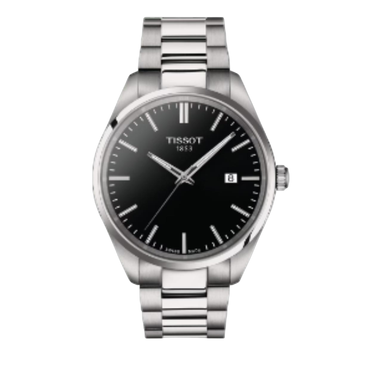De Tissot PR 100, modelnummer T1504101105100, biedt een verfijnde stijl met Zwitserse quartz uurwerk, anti-allergische materialen en saffierglas. Waterbestendig tot 10 bar, met een zilverkleurige roestvrijstalen kast en armband, en een zwarte wijzerplaat met streepindex. Ideaal voor dagelijks gebruik, passend bij zakelijke en casual outfits. Draag het om de pols voor maximale elegantie.