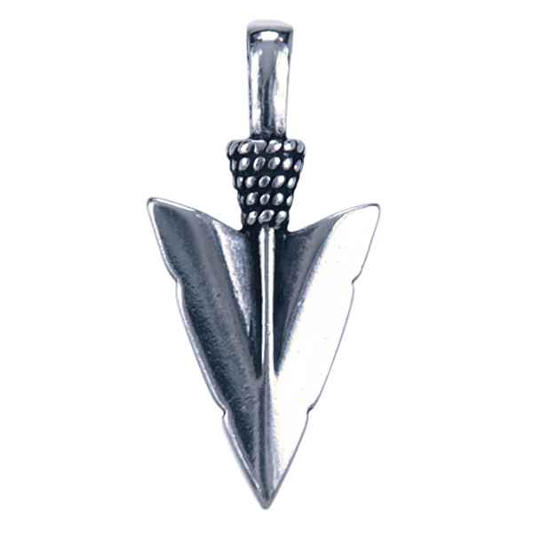Zilver hanger Pijlpunt

