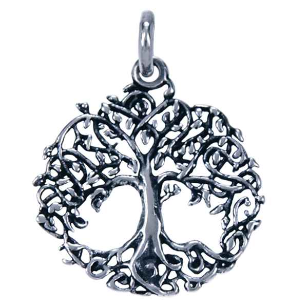 Zilver hanger Levensboom
