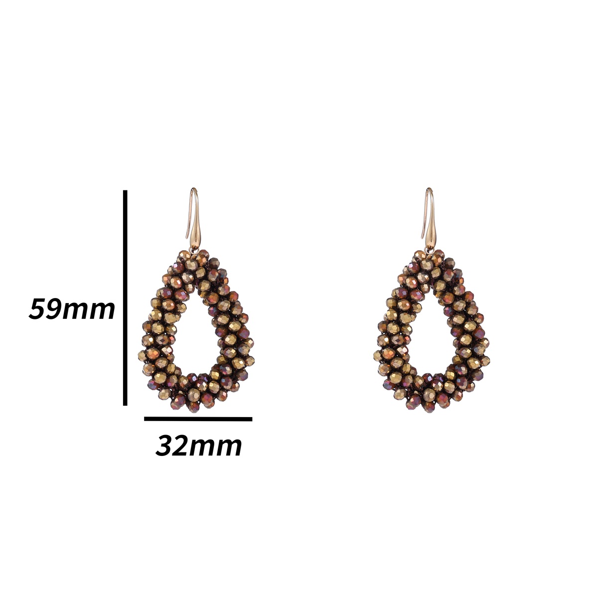 Deze prachtige Day & Eve oorhanger is voorzien van prachtige kralen en heeft een 14K vergulde afwerking met een kaneelkleurige tint. De oorbellen geven een chique en elegante uitstraling, perfect voor zowel overdag als 's avonds. Draag ze met een casual outfit voor een vleugje glamour of combineer ze met een feestelijke look voor een extra touch of sparkle. Maak je klaar om te stralen met deze schitterende oorbellen!
