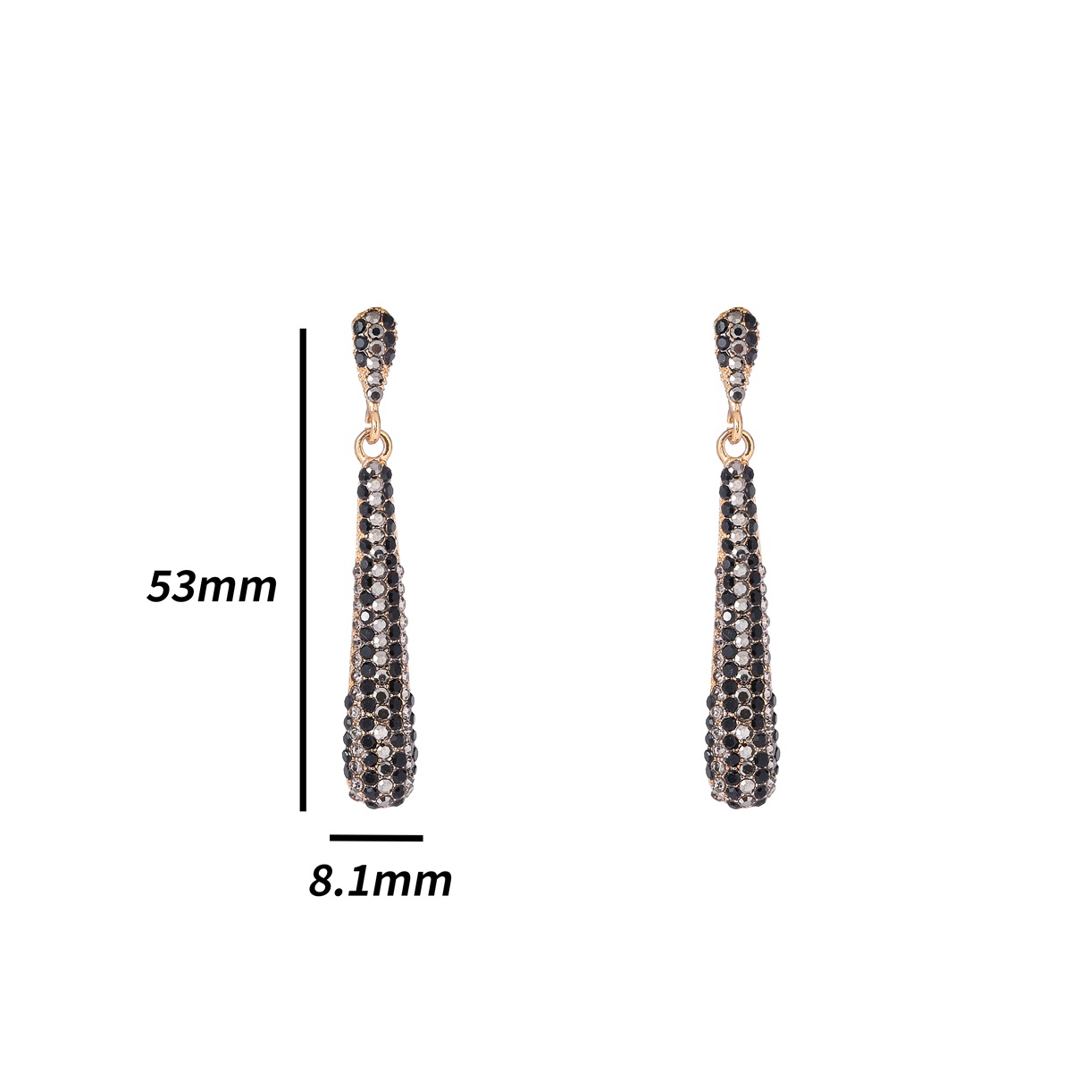 Deze JEWEL: Day & Eve oorhanger Droplet heeft een prachtig 14K verguld en zwart ontwerp. De oorbellen zijn perfect voor zowel overdag als 's avonds en voegen een vleugje elegantie toe aan elke outfit. Draag ze solo voor een subtiele look of combineer ze met andere sieraden voor een gedurfde uitstraling. Maak je look compleet met deze stijlvolle oorbellen!