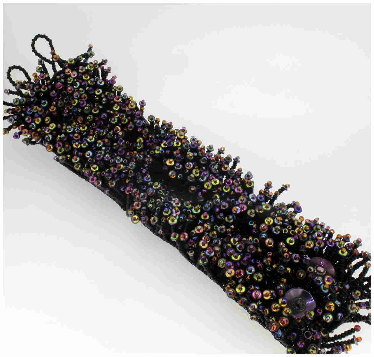 Armband Glasperlen "Caterpillar"