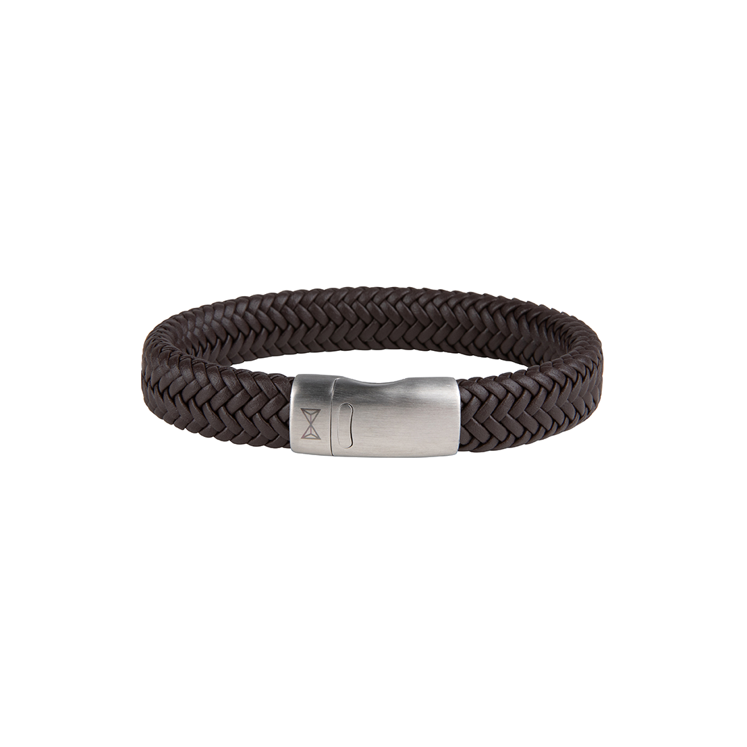 Metaal afwerking: verticale satijn
Plating: geen
Materiaal sluiting 316L Edelstaal
Maat cm 19.5
Breedte 13 mm
