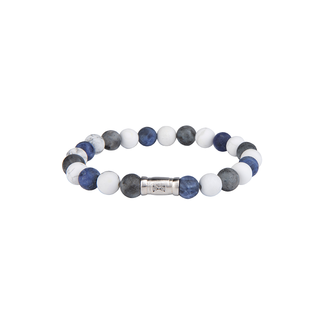 Metaal afwerking: Zilveren borstel
Plating: geen
Materiaal sluiting 925 Sterling Silver
Maat cm 19
Breedte 8mm
