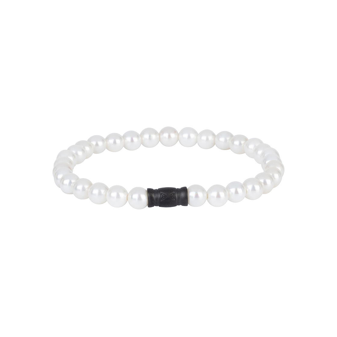 Parels zijn niet meer voor je oma! Deze armband is gemaakt van frisse 6 mm waterparels en combineert perfect met zowel formele als casual kleding. Het sterke elastische koord houdt deze armband bij elkaar en zorgt voor een comfortabele pasvorm. Combineer deze armband met andere Aze Jewels en geef je look een stijlvolle extra touch.