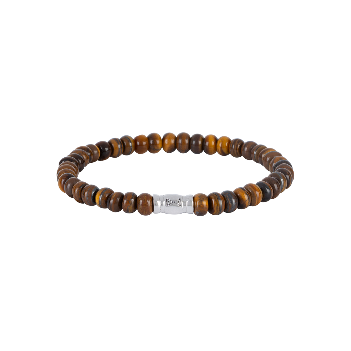 Deze armband is gemaakt van hoogwaardige ovale edelstenen die perfect combineert met zowel formele als casual kleding. Gemaakt met gladde tijgeroogkralen van 6 mm en een subtiel zilver 925 slot. Het sterke elastische koord houdt deze armband bij elkaar en zorgt voor een comfortabele pasvorm. De tijgeroogkraal kenmerkt zich door zijn prachtige gouden en bruine kleuren. Combineer deze armband met andere Aze sieraden en geef jouw look een stijlvolle extra touch.