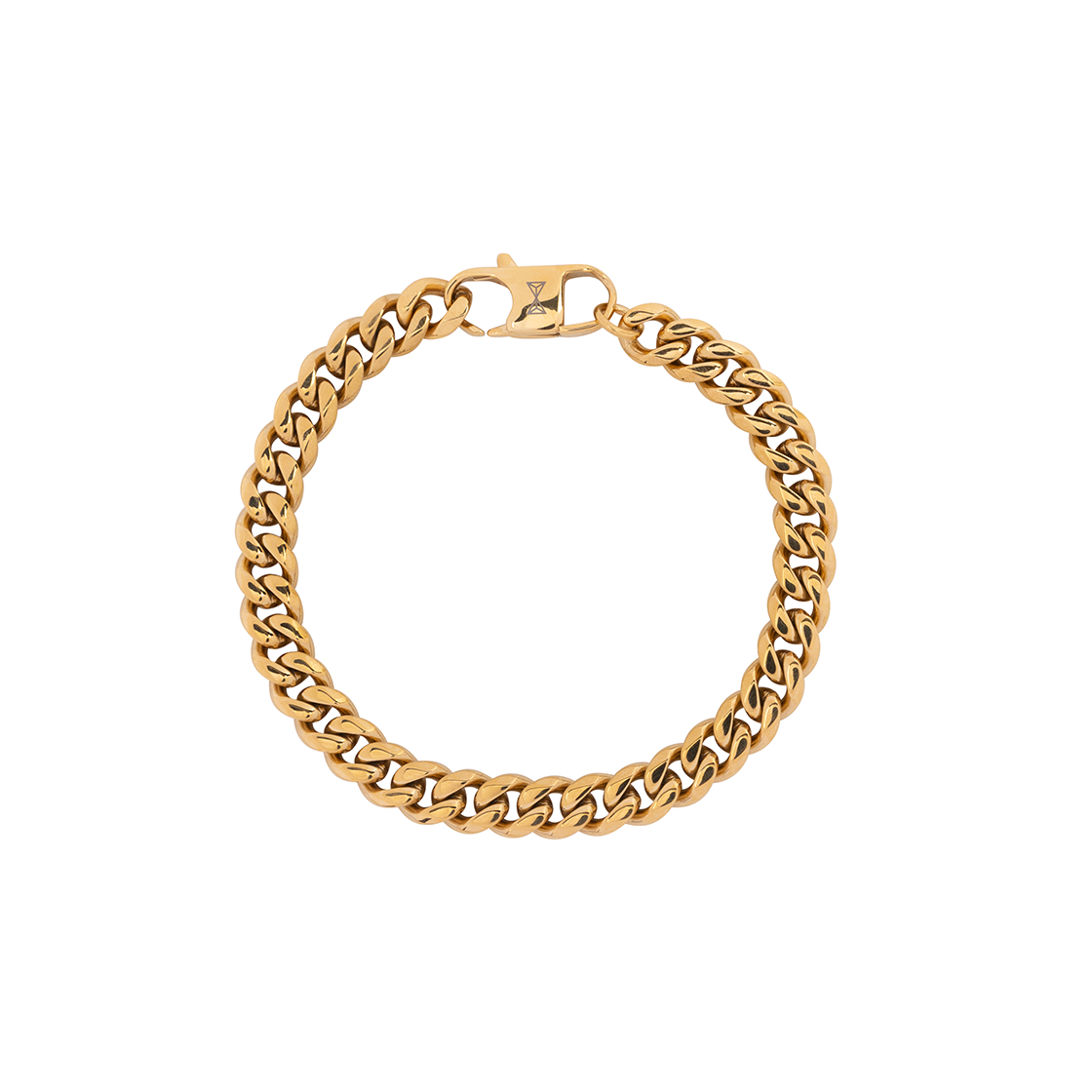Gourmette Eight - Dore (19,5cm)