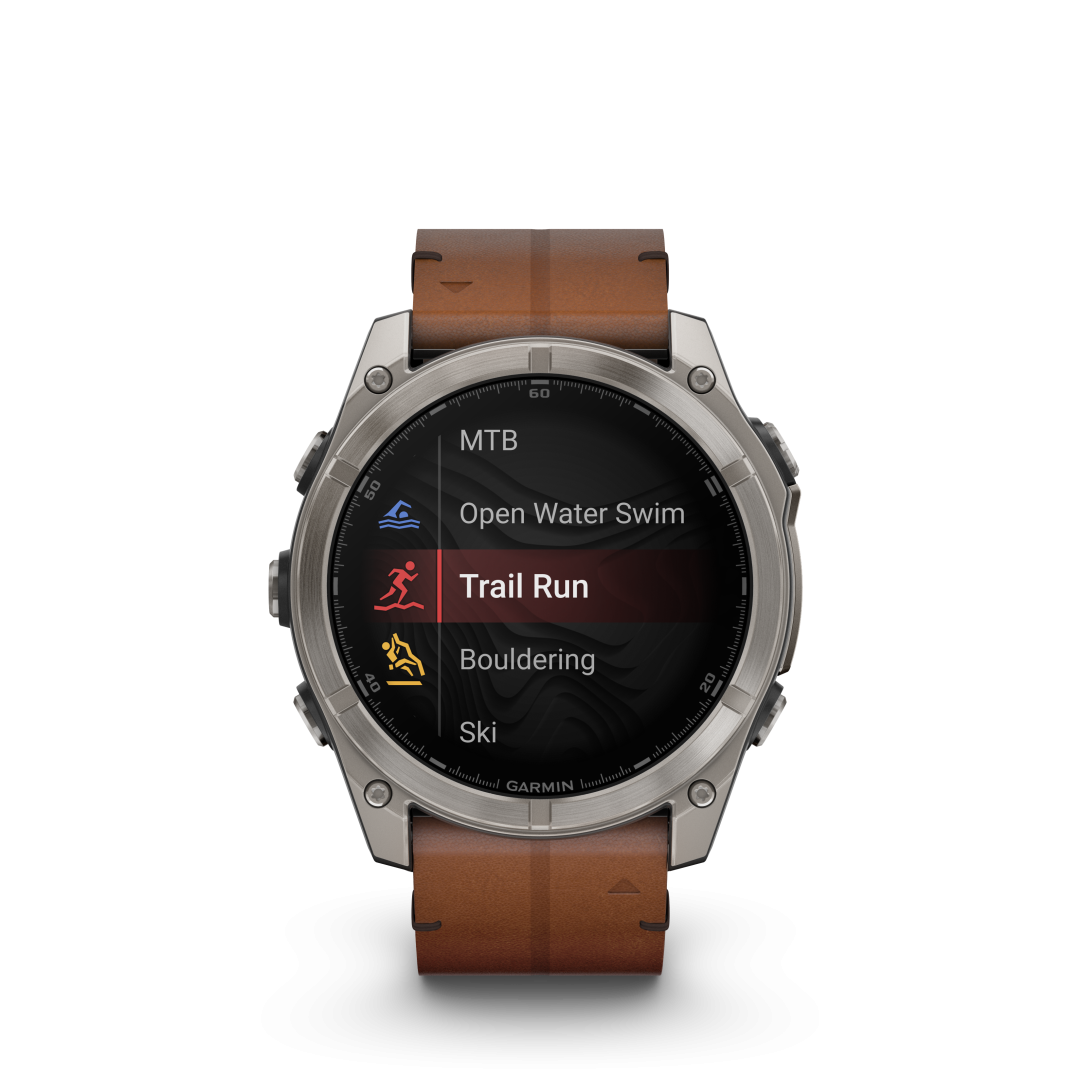 et de 010-02905-40 Fenix 8 Amoled Sapphire smartwatch 51 mm van Garmin ben je altijd verbonden met de nieuwste technologie en stijl. Deze smartwatch straalt klasse uit en is een ware eyecatcher om je pols. Met zijn bruine leren band en roestvrij stalen kast is dit horloge een perfecte combinatie van functionaliteit en elegantie. De 51 mm diameter zorgt voor een stoere uitstraling, terwijl het Amoled Sapphire scherm zorgt voor een kristalheldere weergave van al je notificaties en apps.