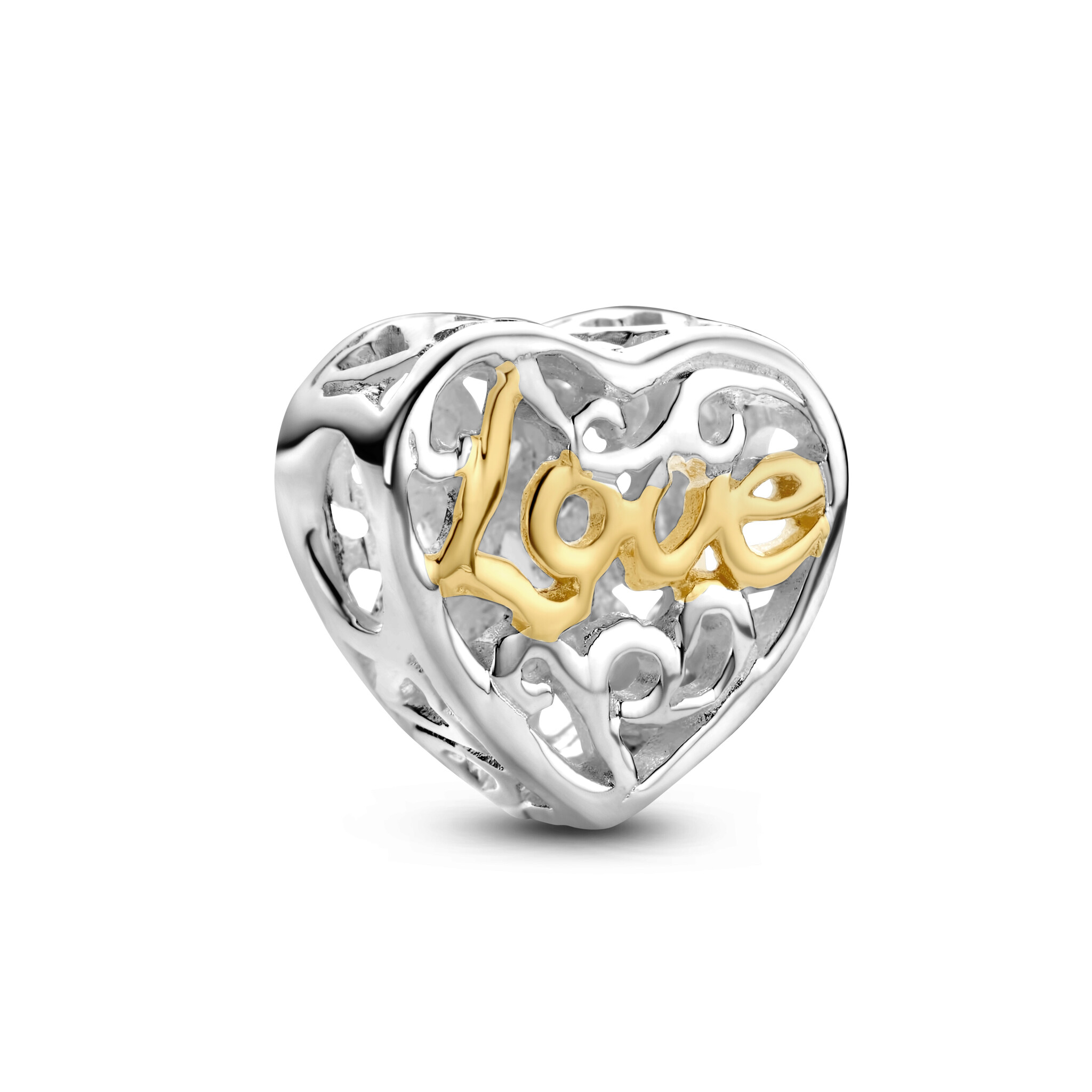 Zilveren Bedel past op alle armbanden zoals Pandora Troll Beads enz.