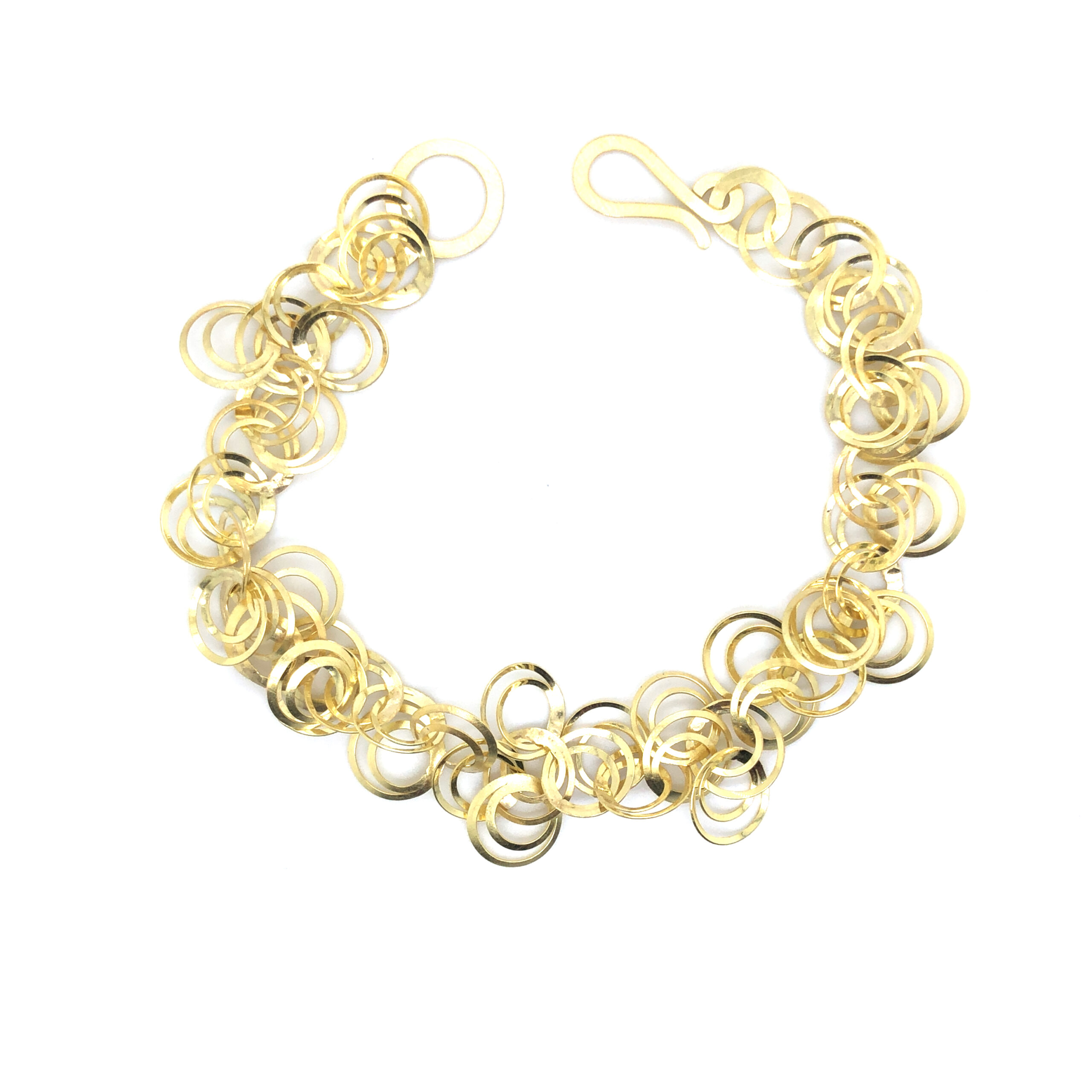 Armband Gelbgold 750/ooo Länge 19cm. Passend zu Collier 19362