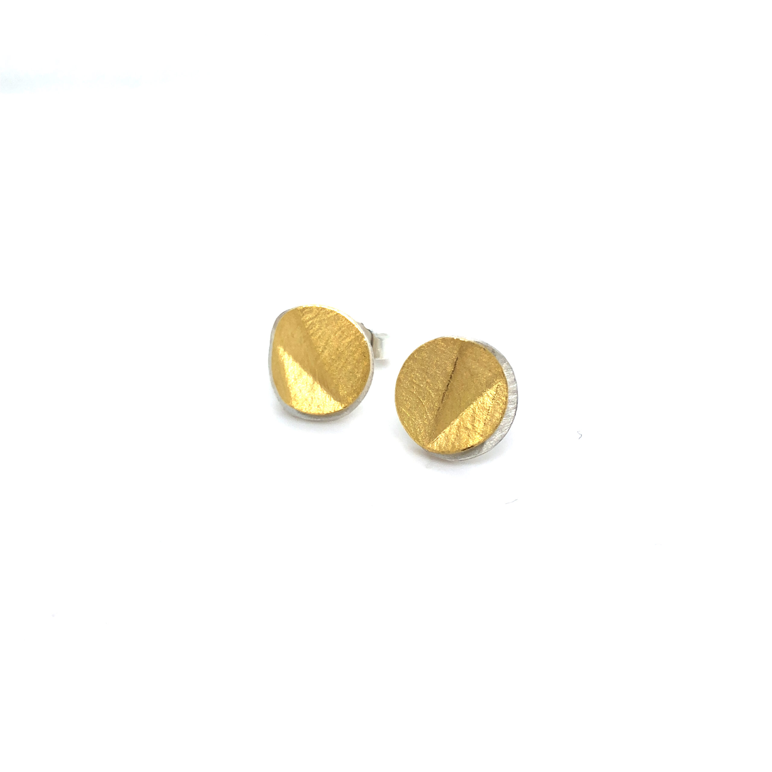 Ohrschmuck in Silber 925/ Gold 900