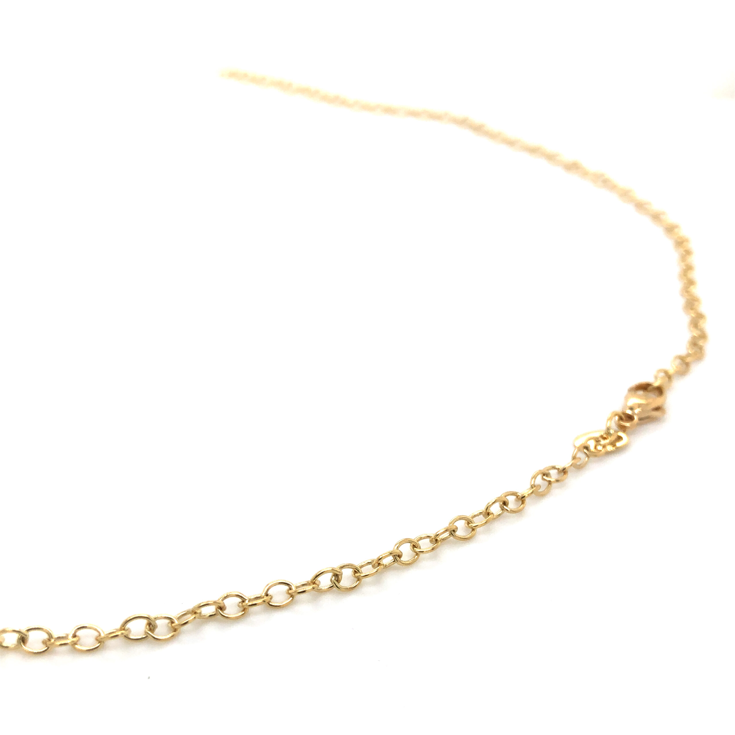 Die Halskette Gelbgold 750/ooo mit einer Länge von 45 cm (Modellnummer 19504) ist ein elegantes Schmuckstück aus hochwertigem Gelbgold. Perfekt für den Alltag oder besondere Anlässe, kann diese Kette einzeln getragen oder mit Anhängern kombiniert werden, um Ihren persönlichen Stil zu unterstreichen. Ein zeitloses Accessoire für jeden Schmuckliebhaber.
