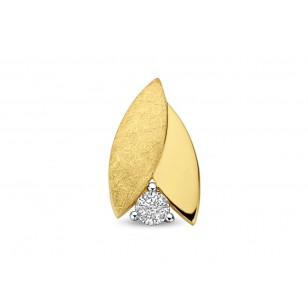 Hanger 18 Kt Goud - Zirkoon