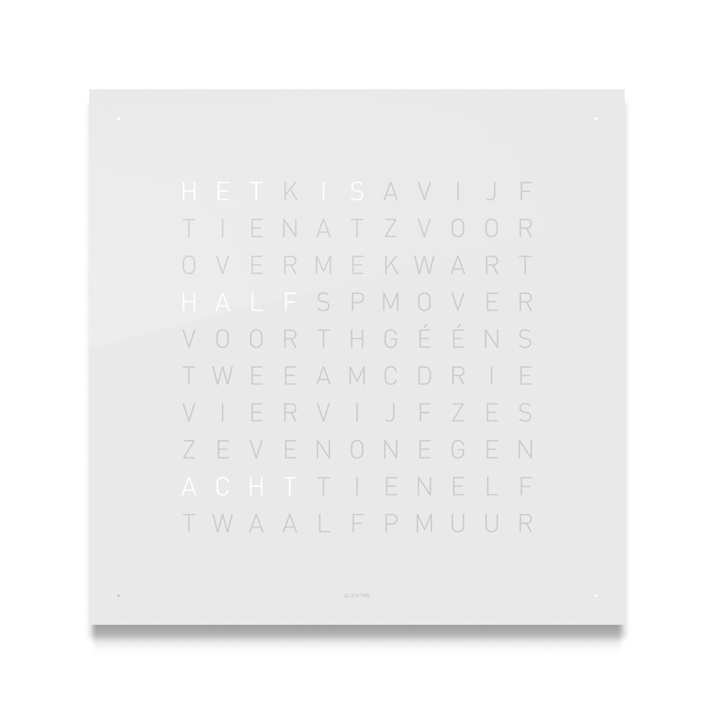 front qlocktwo earth 45 vanille sugar