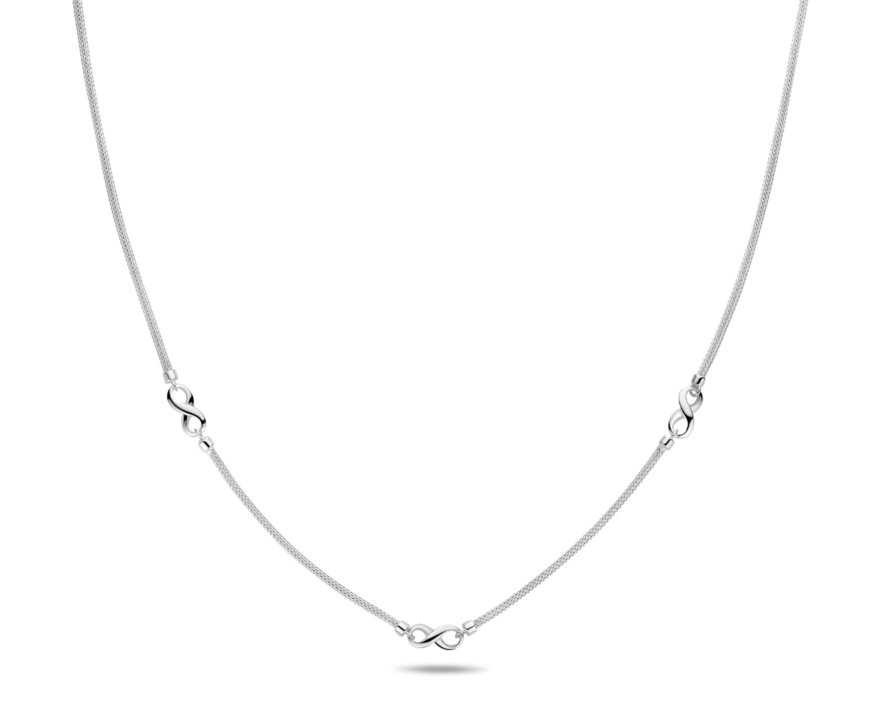 Rosa di Luca 606.569.45 Collier met infinty teken 