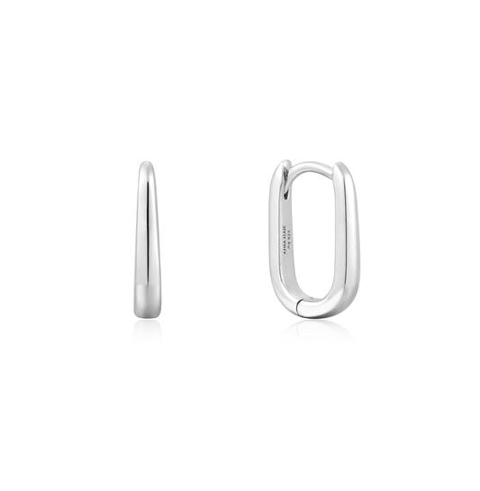 Silver Oval Huggies