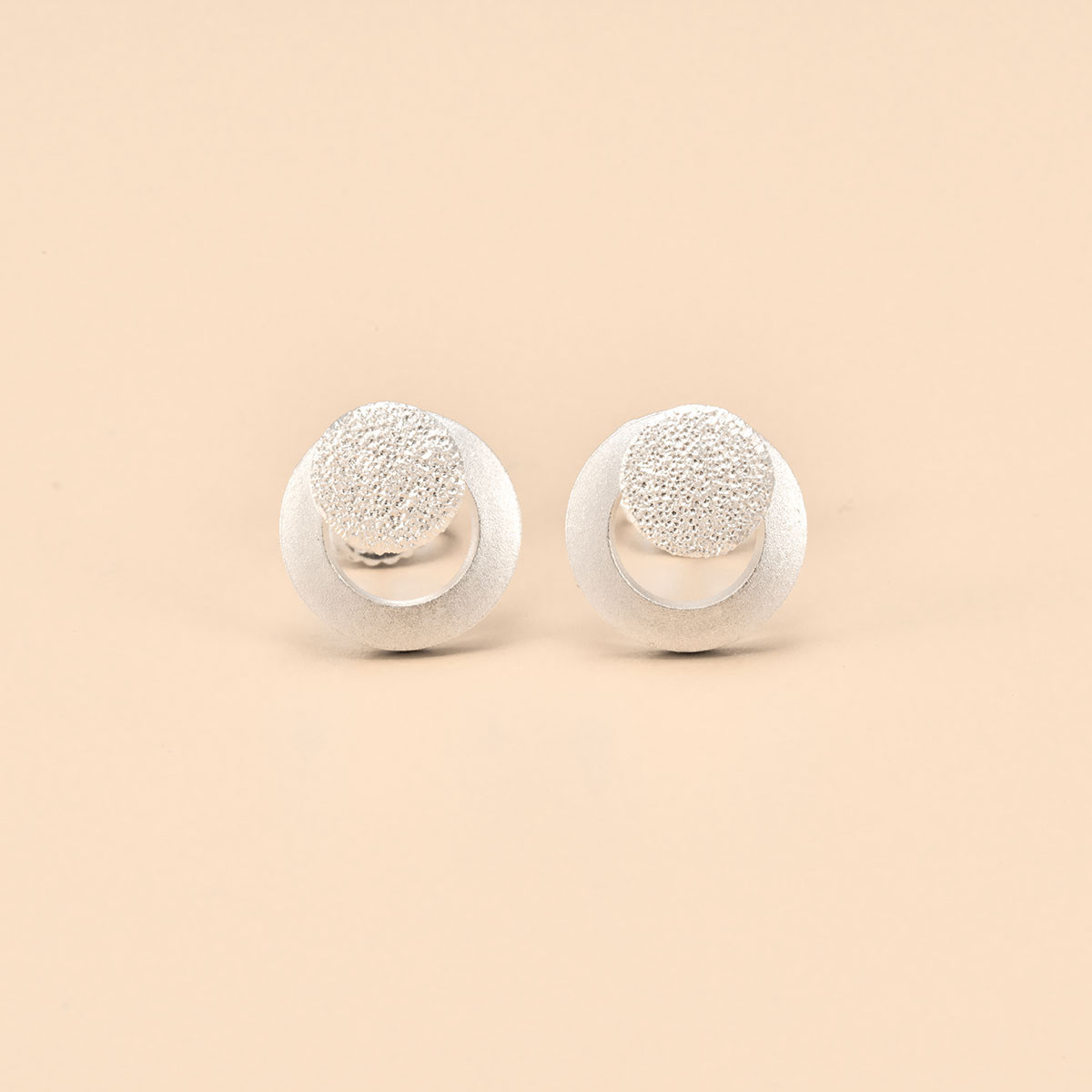 Sterling zilver 925 mat/diamant, galvanisch beschermd tegen aanslag