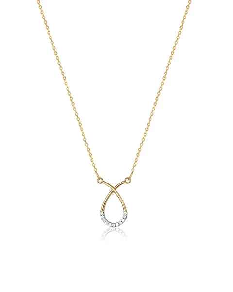 Collier shine 14k goud SWEN10021-Y14
