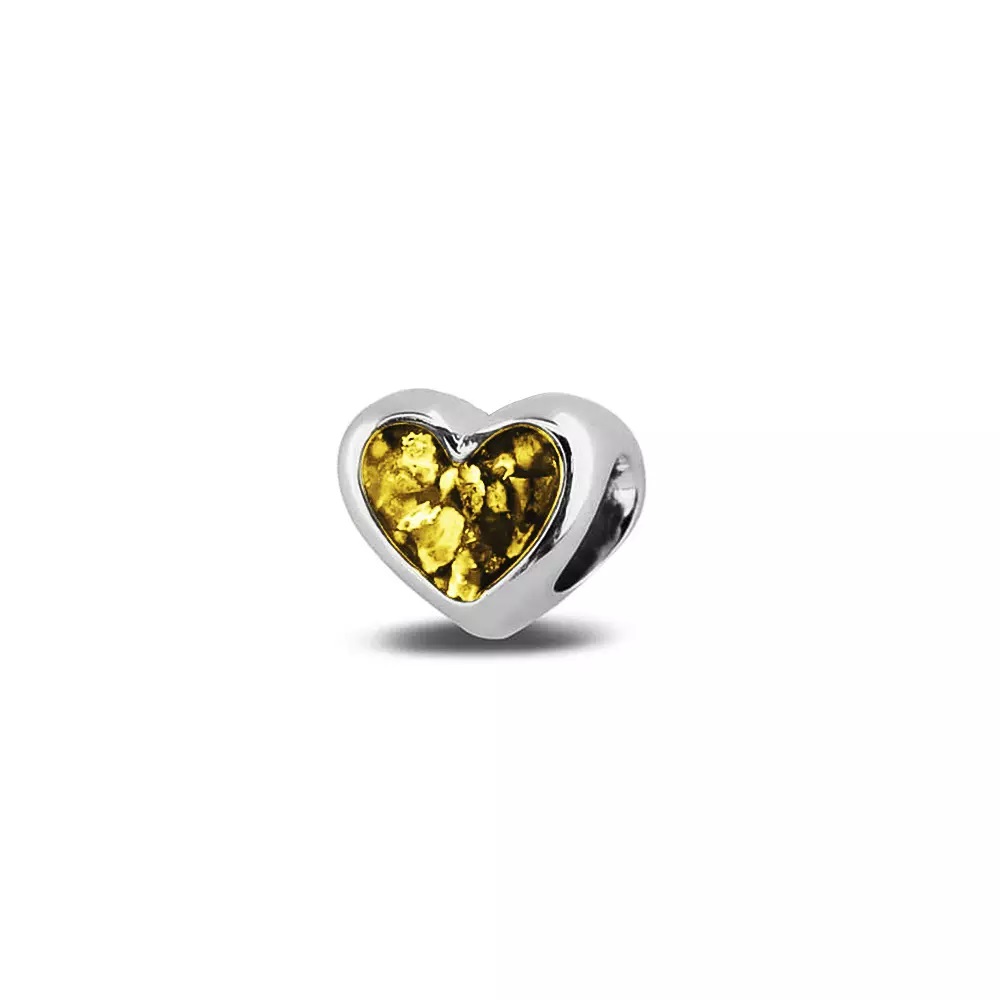 See You Gedenksieraden - Hart Memorial bedel, past op een pandora armband - 804-S Hart bedel