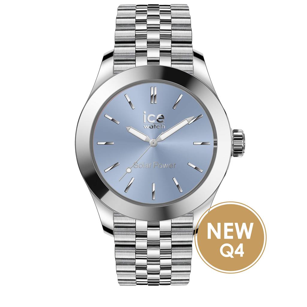 ICE steel - Silver light blue - Small - SOLAR 