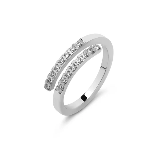 FR64SSCR052. Melano friend ring. Lexy staal.