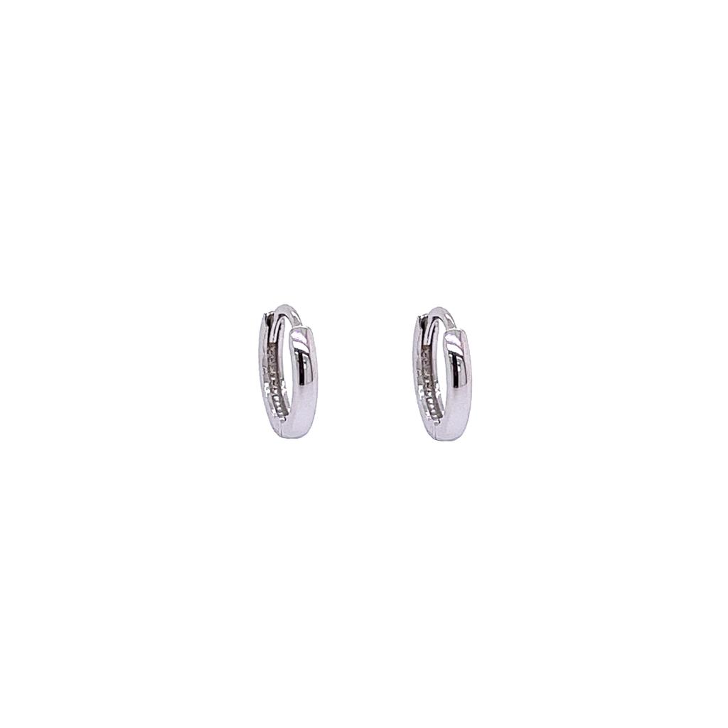 Witgouden klapoorringen 9x1,5mm wor1083