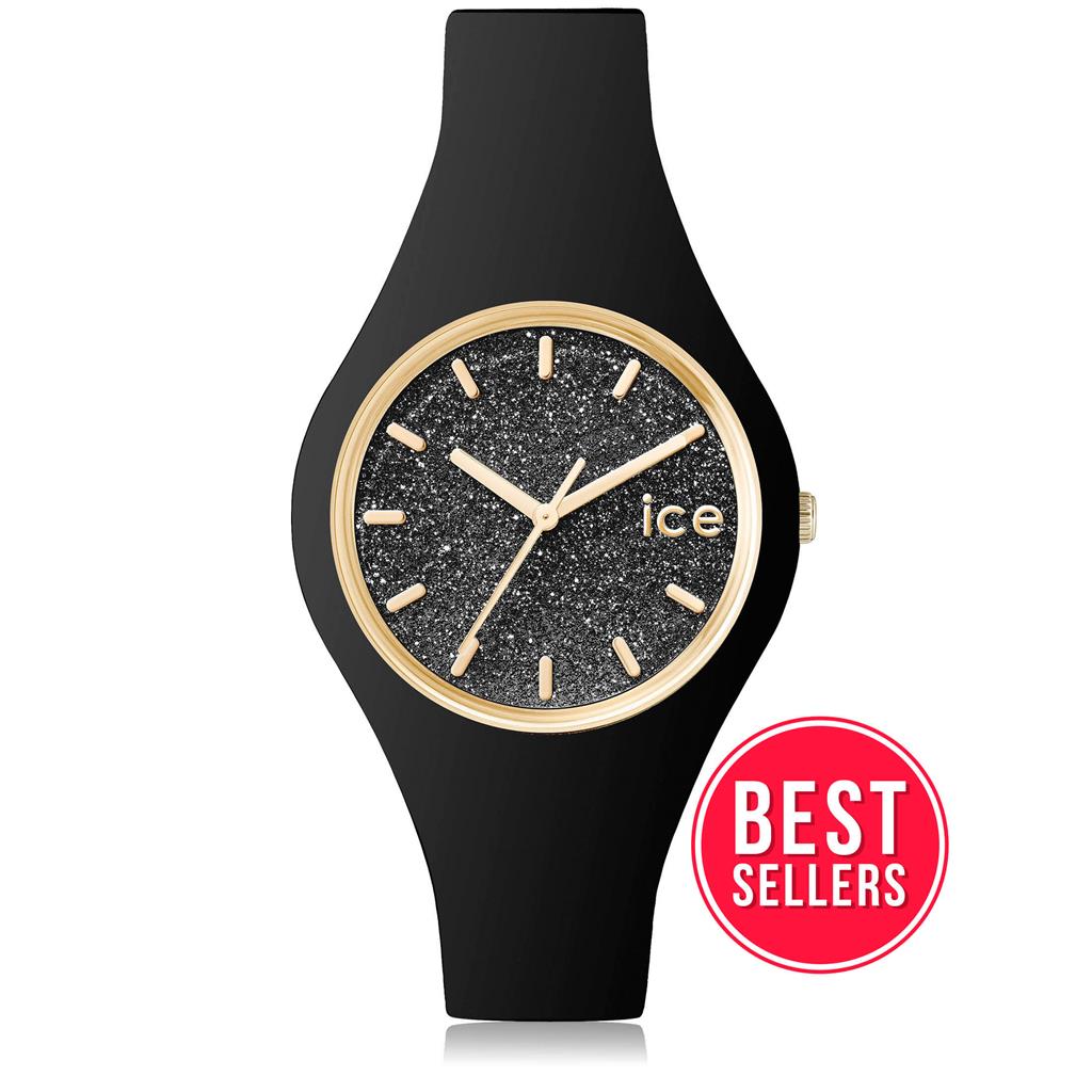  uurwerk ice watch zwart glitter