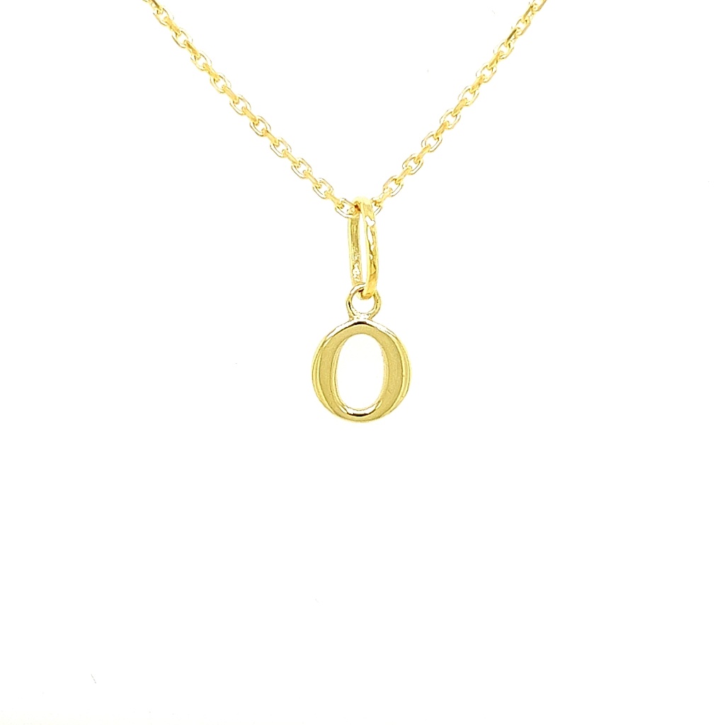 Gouden letter O gh0494-o