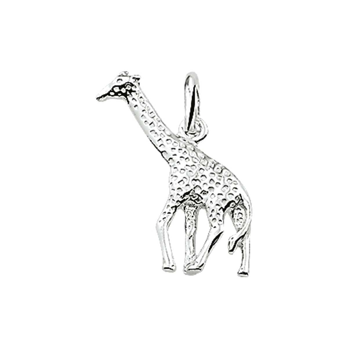 hanger giraffe zilver wit