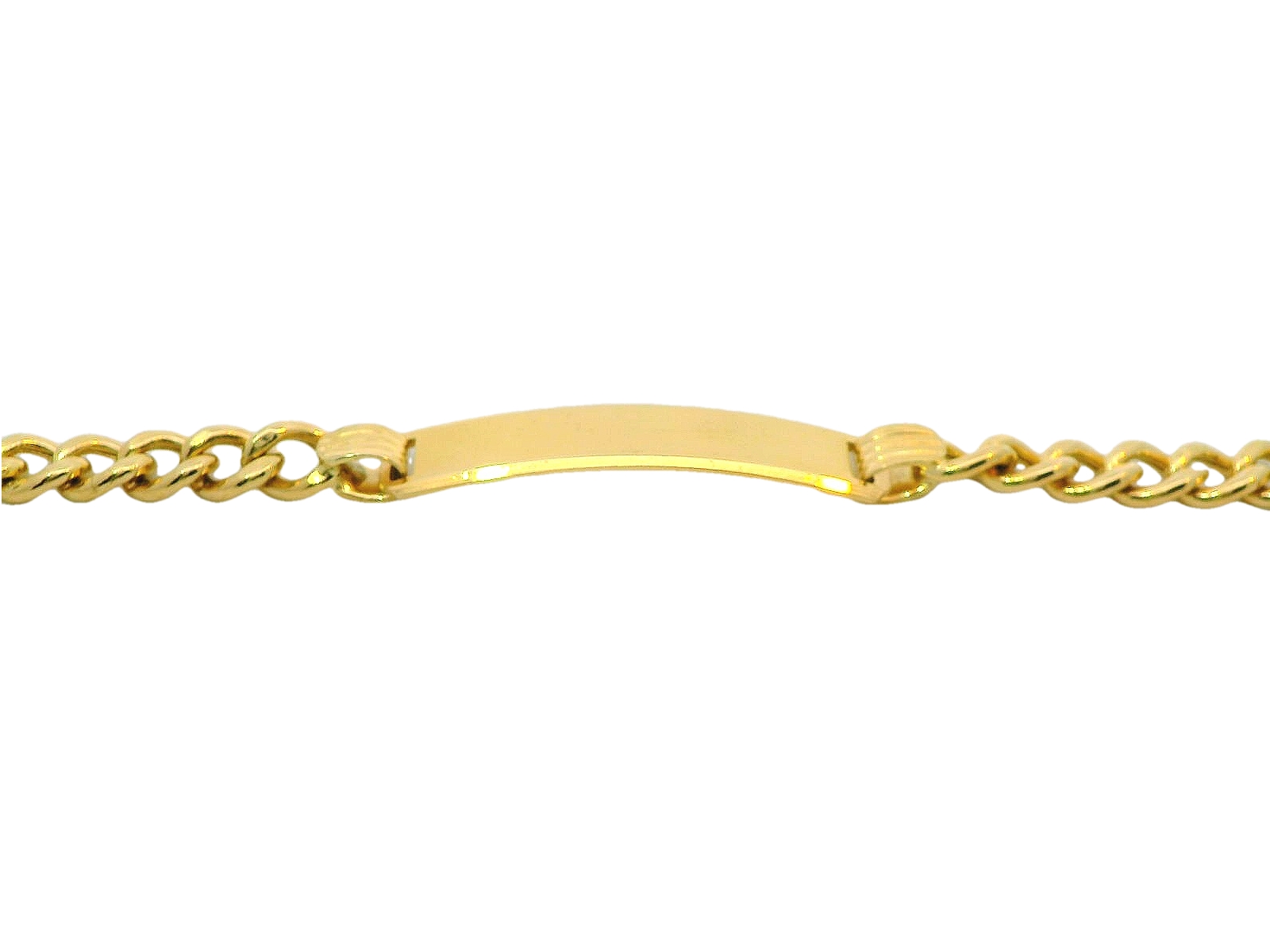 Deze armband van Louis Bros is vervaardigd uit 14 karaat geelgoud (6.65 gr.).
Deze stijlvolle unisex armband met graveerplaatje combineert eenvoud met een persoonlijk tintje. Het minimalistische ontwerp maakt het perfect voor zowel mannen als vrouwen, en het graveerplaatje biedt ruimte voor een unieke boodschap, initialen of speciale datum. Het warme geelgoud geeft de armband een luxe uitstraling, ideaal om dagelijks te dragen of als betekenisvol cadeau voor een dierbare.