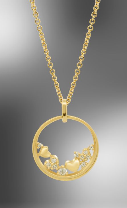 Lotus zilver plaqué zirconium