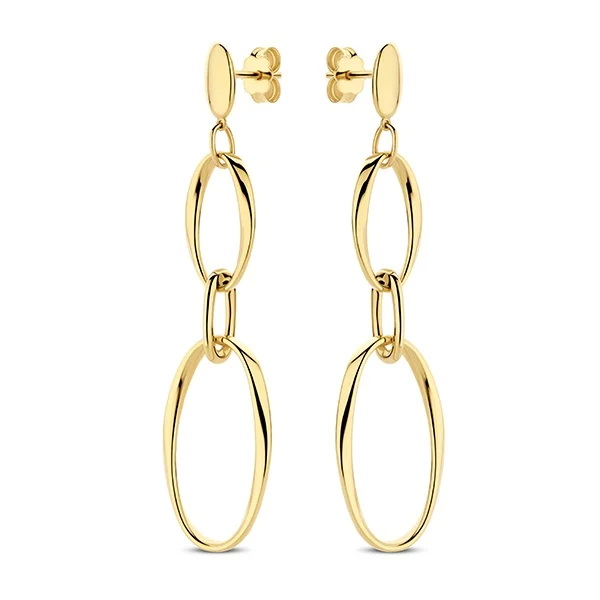 Dit zijn oorbellen van het merk Swing Jewels gemaakt voor dames.