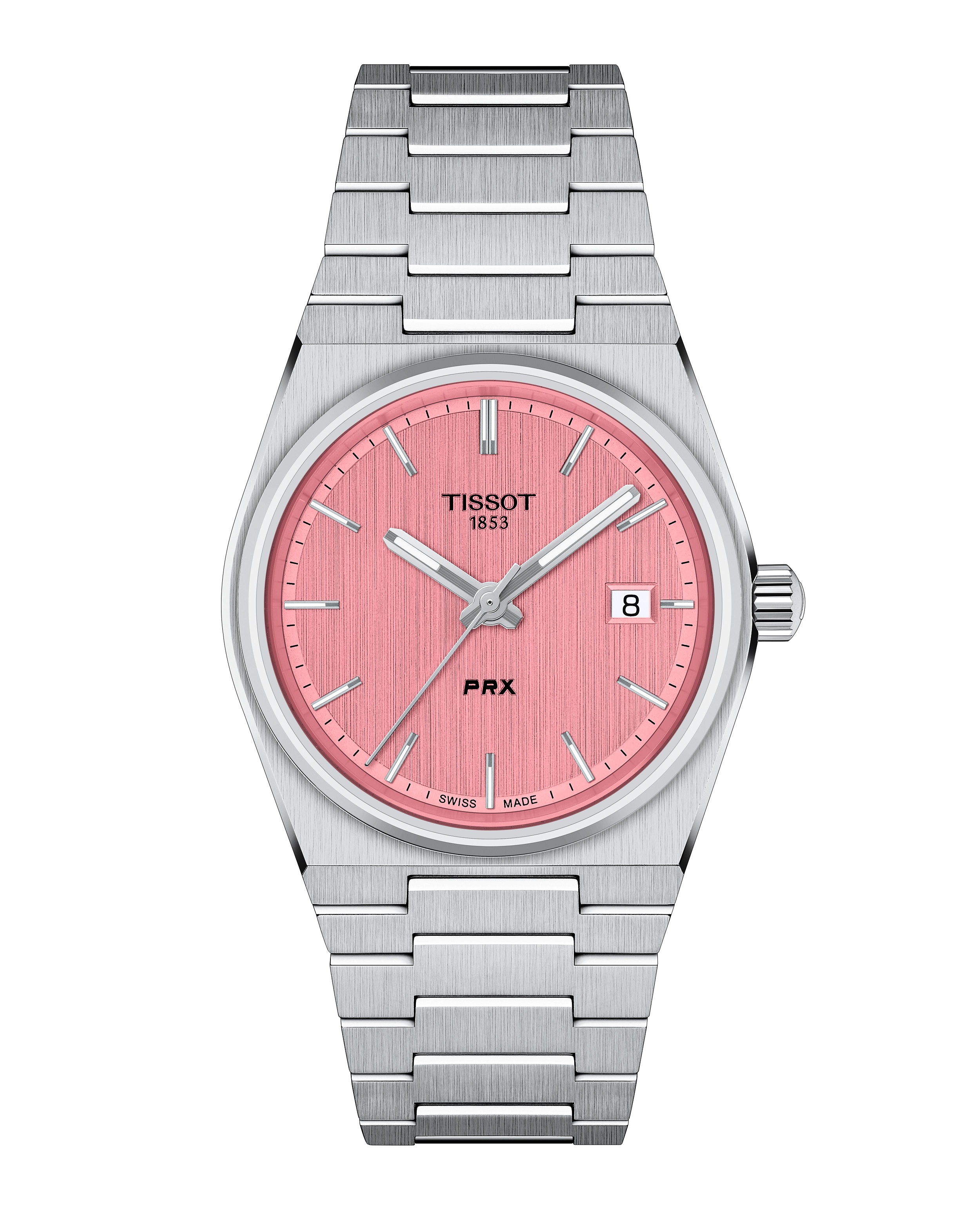 Tissot - PRX 100 meter WTR Saffierglas quartz - T1372101133100