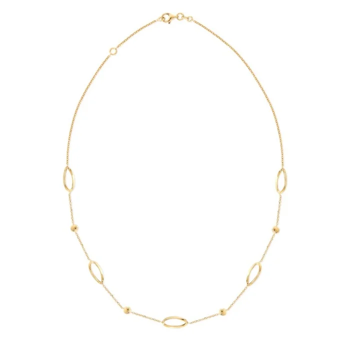 Dit is een collier van het merk Swing Jewels. De kleur van het sieraad is geelgoud.