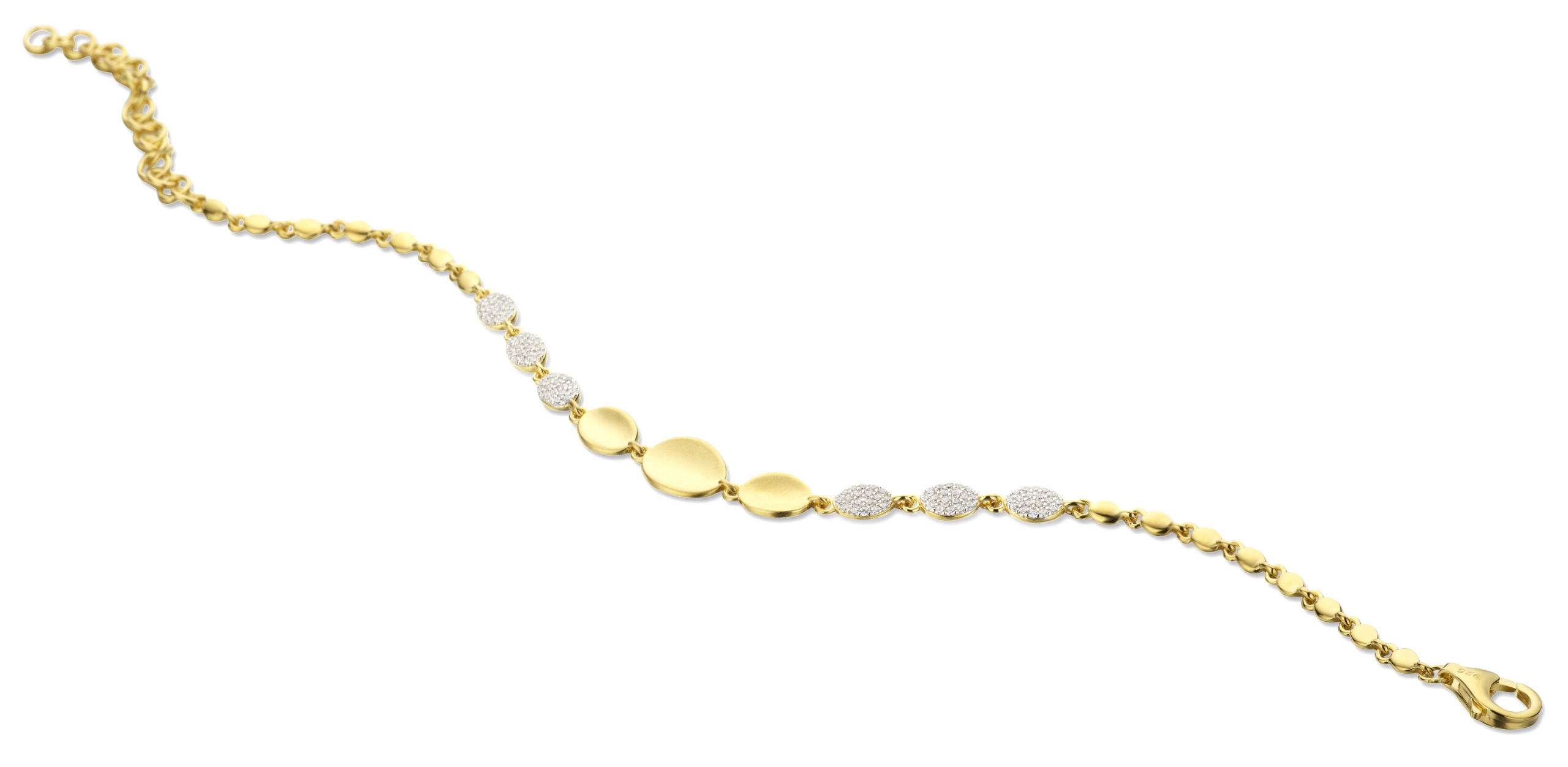 Schitteren zoals de echte sterren. dit kan met de juwelen van Silver Rose zilveren juwelen dankzij de microscopische zettingen.  Dit is een mooie armband uit de SilverRose collectie gemaakt uit gerhodineerd 925 sterling silver met witte zirconium.