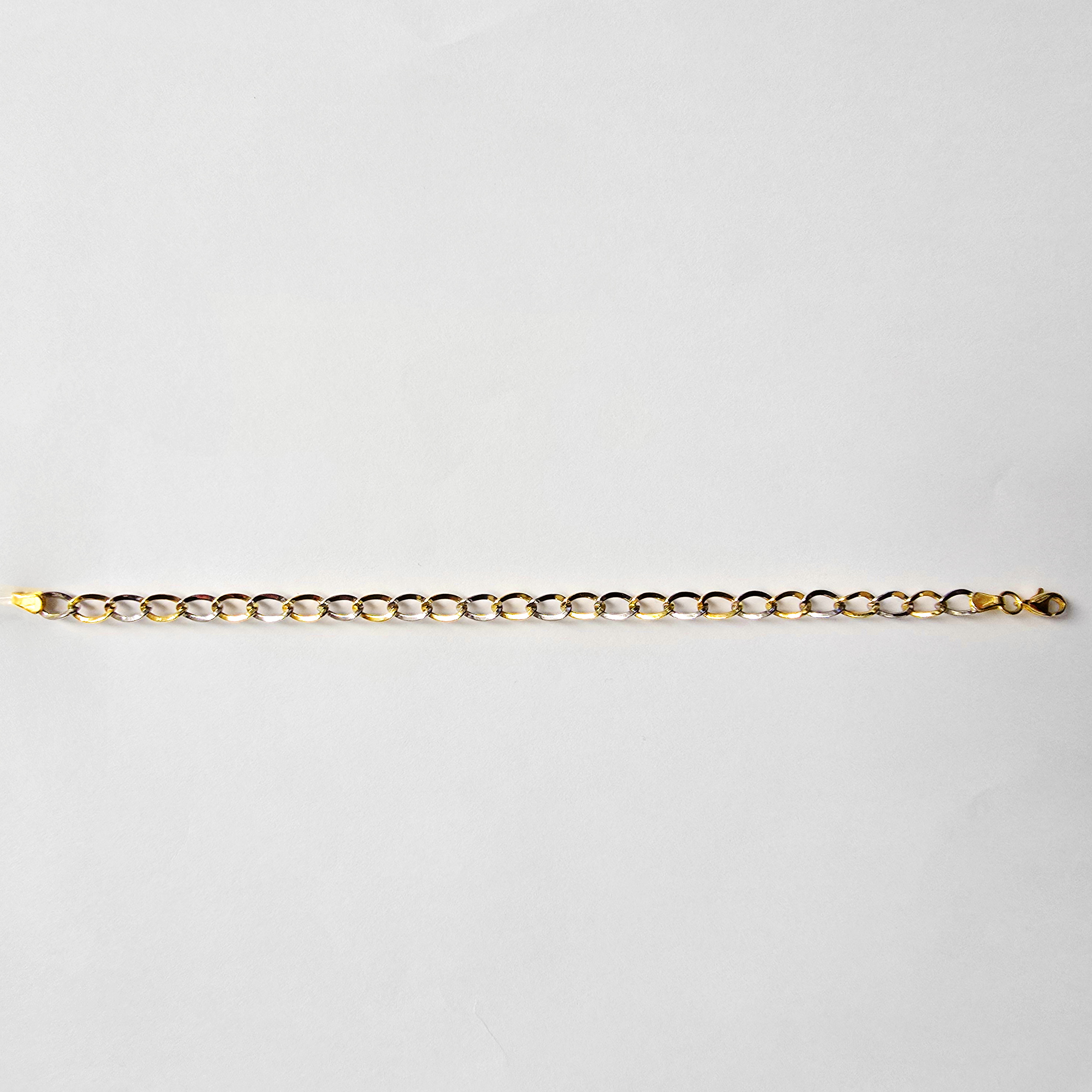 Armband open schakels bicolor 1161308GW