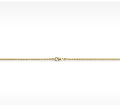 GEEL GOUD COLLIER WEAT 45 CM  1,5 MM 121.00009.1.45
