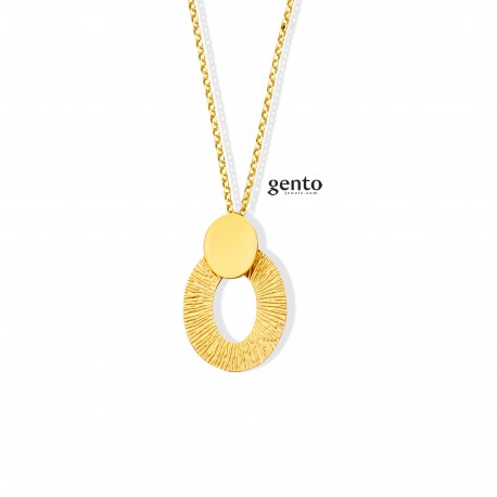 Hanger en ketting plaqué 