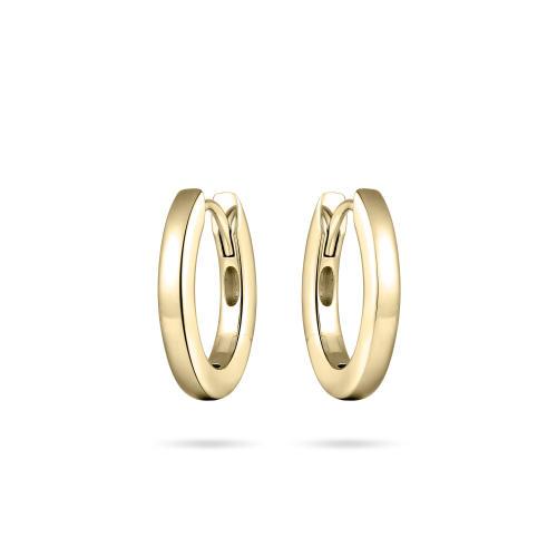 Gisser Jewels Zilveren vergulde oorringen 3/20Y