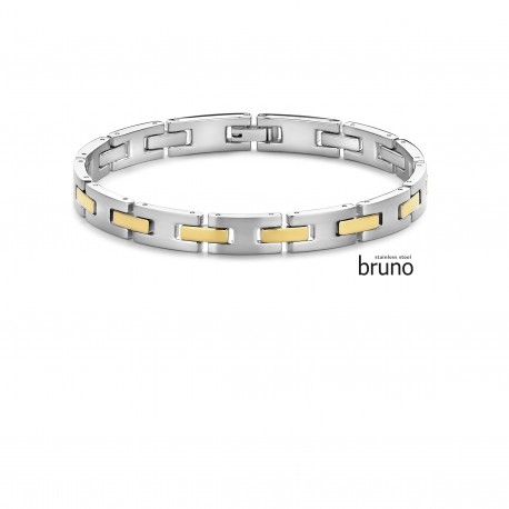 stalen armband bicolor