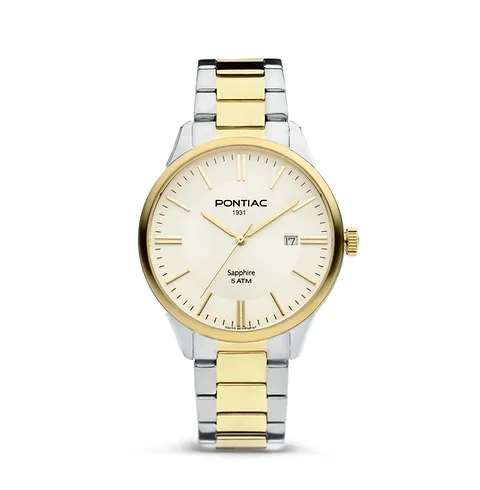 Horloge bicolor 
